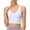 White, variant on VerPetridure Sports Bras for Women Plus Size Women Yoga Solid Sleeveless Cold Shoulder Casual Tanks Blouse Tops Intimates