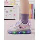 thumbnail image 2 of Tenis Luces Para Niña Con Moño Color Lila Super Lindos lila 21.5, 2 of 8