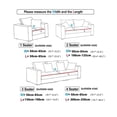 thumbnail image 5 of 1PC Waterproof Jacquard Sofa Cover, High Elasticity, Universal Sofa Cushion Cover, Anti Slip, Sofa Dust Cover, 5 of 7