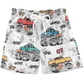 thumbnail image 1 of Boys Swim Trunks Beach Board Shorts Quick Dry Toddler Swimsuit Bathing Suits with Mesh Lining, 1 of 6
