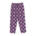 thumbnail image 6 of Fotbe Skull Flower Women's Pajama Pants,Sleepwear Pants,Pj Bottoms Drawstring And Pockets-X-Large, 6 of 7