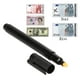 thumbnail image 1 of Bolsa Comprobador de dinero Detector de falsificaciones Marcador Tester de billetes falsos Bolígrafo Negro JShteea  Para Estrenar, 1 of 6