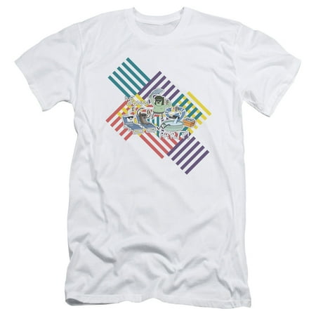 Trevco REGULAR SHOW WE GONNA PARTY White Adult Unisex T-Shirt