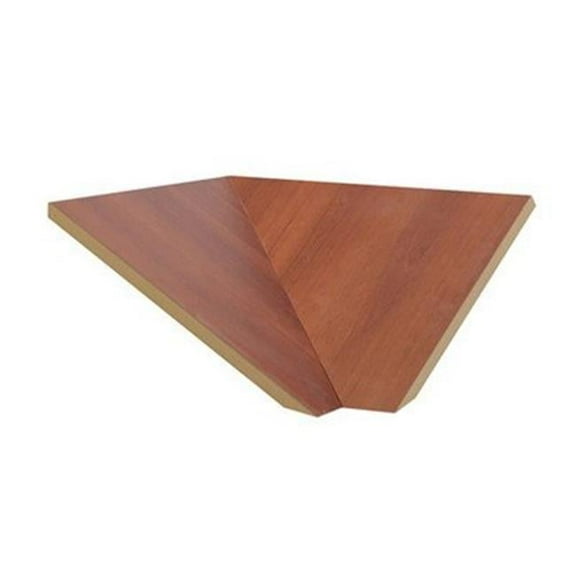 Salsbury Sloping Hood Filler Corner - For 18 Inch Deep Designer Wood Locker - Cherry