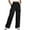 Black, variant on RQYYD Women High Waisted Drawstring Wide Leg Cargo Pants Trendy Casual Baggy Joggers Pants with Pockets