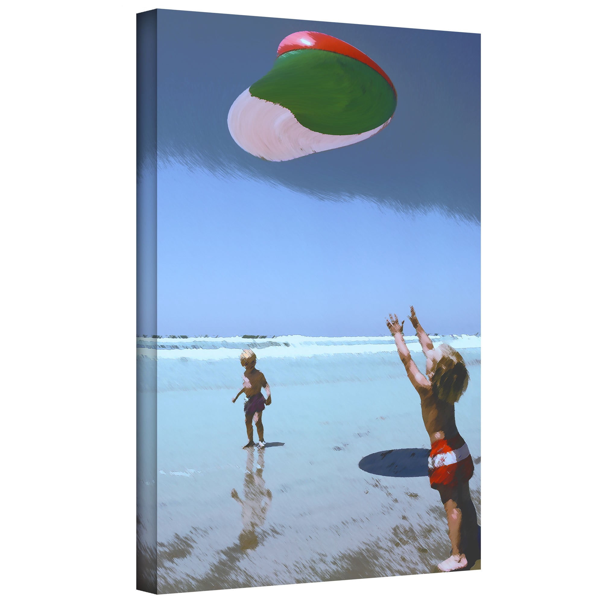 Dean Uhlinger "Beach Day 2" Gallery-Wrapped Canvas