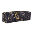 thumbnail image 1 of Balery Snake Sleep Estuche de Lápices de Cuero Impreso, Estuche para Suministros de Arte, Estuche de Lápices con Cremallera, Estuche de Almacenamiento de Papelería, 1 of 7