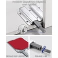 thumbnail image 3 of Cabinet Hardware for Modern Kitchens, Aluminium Alloy Push to Open Latch, Touch Latch with Adhesive Installation for Wardrobe, Double Push Mechanism 2 Pieces Heavy Duty Magnetic, 3 of 5