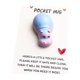 thumbnail image 2 of Cute Resin Smiling Hippopotamus Pocket Card Figurine Thank You Gift Card, 2 of 6
