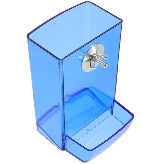 Comedero automático para pájaros, decoración de jaulas, comedero para codornices, comederos de acrílico para piel de tigre y peonías.