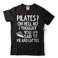 thumbnail image 2 of Funny Pilates Shirt Pilates Life Shirt Funny Joke Shirt Pilates Workout Yoga Shirts Gift For Her (Small Navy Blue), 2 of 6