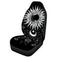 thumbnail image 5 of Jeiento Sun and Moon Car Seat Covers 1 PCS Bucket Seat Cover for Vehicle Interior Decor Breathable Driver Seat Covers Stretchy Automotive Accessory for Women Men Gifts, 5 of 6