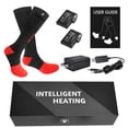 thumbnail image 4 of Sun Will Unisex Winter Thermal Socks 2200mAh Rechargeable Electric Heating Socks for Skiing Hiking S-XL, 4 of 9