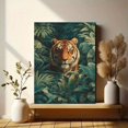 thumbnail image 6 of UXIEQU Tiger Jungle Canvas Wall Art Print 15.75x11.81 Inches, 6 of 8