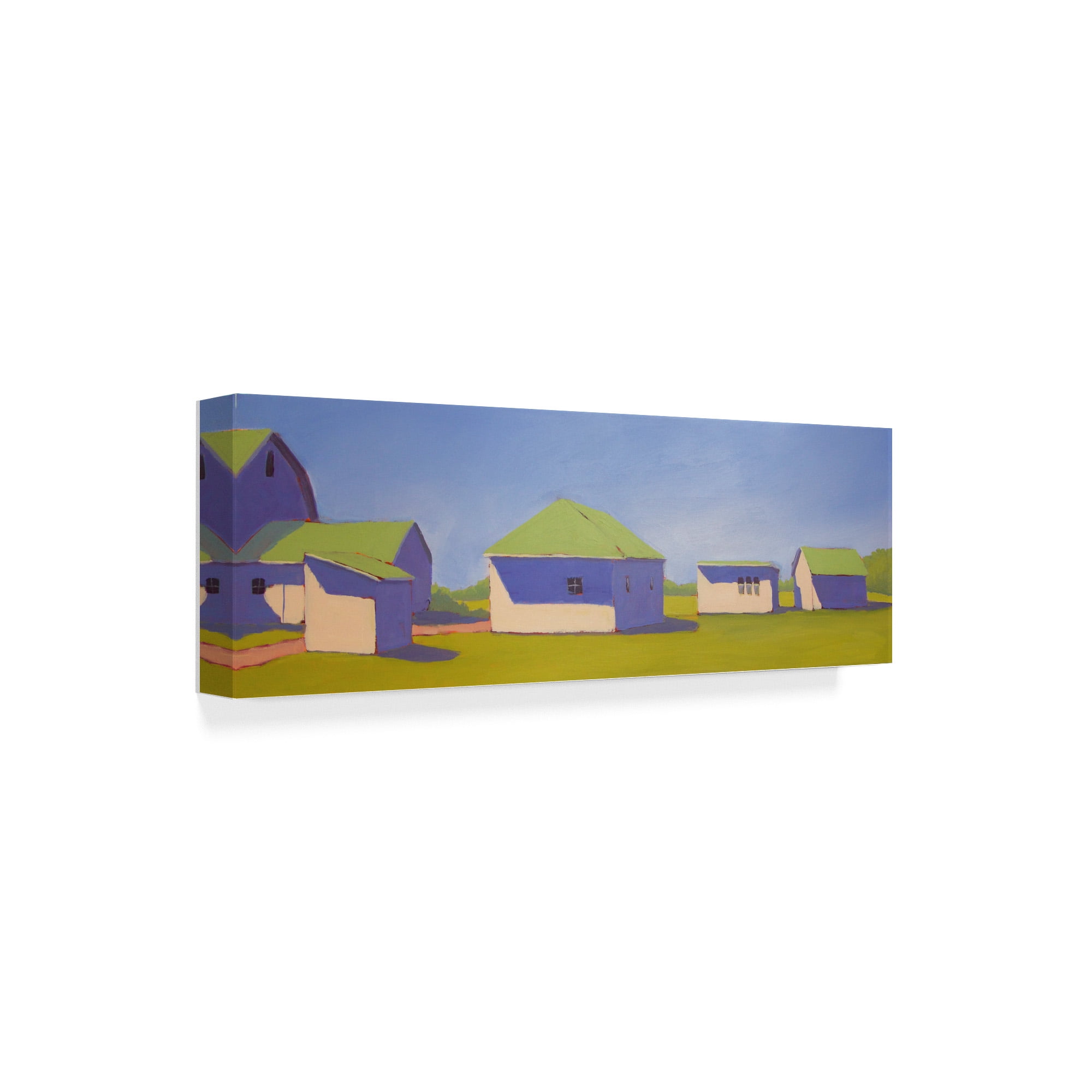 Trademark Fine Art 'Sunny Outlook' Canvas Art by Carol Young
