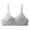 Soft and Breathable Bra for Girl-Gray, variant on KkSLirnhs Bra for Girls 10-12 Girl Bras 12-14 Affordable Stretchy Girls' Nylon Sleeveless Bra - Wire-Free with Light Padding 14 Years Black