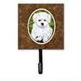 thumbnail image 2 of Carolines Treasures SS8913SH4 Bichon Frise Leash Holder or Key Hook, Small, Multicolor, 2 of 2