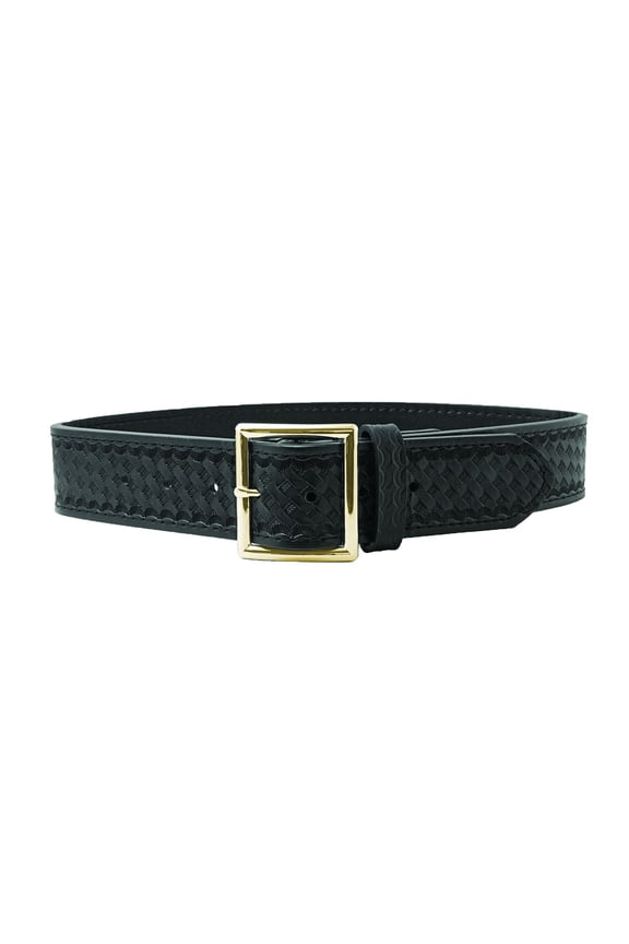 AirTek Garrison Belt, 1.75", Basket Weave Finish with Brass Buckle Size 42