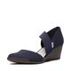 thumbnail image 1 of Zapato con cuña Anne Klein Tara para Mujer Azul Marino, 1 of 2