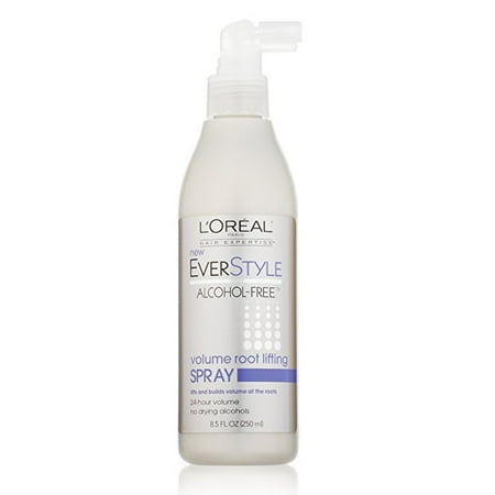 L'Oreal Paris EverStyle Volume Lifting Root Spray, 8.5 Fl Oz + Schick Slim Twin ST for Dry