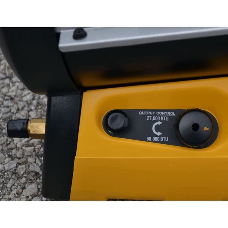 DeWalt 68,000 BTU Indoor/Outdoor Portable Jobsite Forced Air Propane Heater  - Walmart.com
