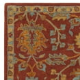 thumbnail image 5 of SAFAVIEH Heritage Jerald Floral Wool Area Rug, Red/Multi, 6' x 6' Square, 5 of 7