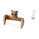 thumbnail image 5 of Soporte de papel higiénico,Escultura de pared de búho con porta rollo de papel higiénico,Porta pajitas,Dispensador de pajitas con soporte de acrílico para mostrador,Organizador de pajitas, 5 of 8
