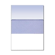 Zapco High-Security Check Paper, Blue w Complex Background Pattern, 8-1/2" x 11", Microperfed with 1-Up Check, 12 Security Features - PACK OF 250 SHEETS