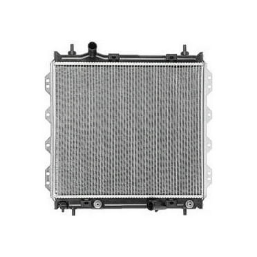 Radiator - with Transmission Cooler - Compatible with 2001 - 2010 Chrysler PT Cruiser 2.4L Automatic or Manual Transmission 2002 2003 2004 2005 2006 2007 2008 2009