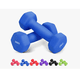 thumbnail image 1 of Par Mancuernas 2 Kilos Mate Para Ejercicio Pilates Yoga Gym color azul, 1 of 4