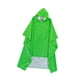 thumbnail image 2 of Poncho de lluvia con capucha para hombre y mujer, reutilizable, impermeable, ligero y resistente a la lluvia. Verde brillante, 2 of 9