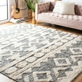 thumbnail image 2 of SAFAVIEH Kenya Dacre Southwestern Wool Area Rug, Ivory/Black, 9' x 12', 2 of 8