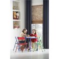 thumbnail image 4 of Cosco Kid's Pinch-free Folding Chair Fuchsia Burst, 4 of 4