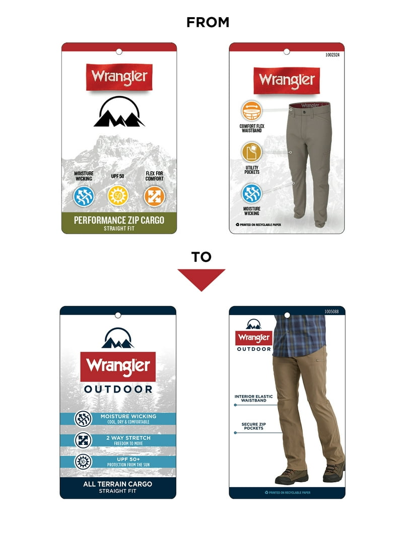 Pantalon Chino Wrangler Homme 34x32 Beige – Stretch, Taille Ajustable – Vêtement De Travail Ou Casual