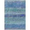 thumbnail image 2 of Addison Rugs Chantille Indoor/Outdoor Transitional Stripes Blue Machine Washable Rectangle Rug, 3' x 5', 2 of 8