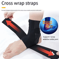 thumbnail image 2 of Symkmb 2PCS Ankle Brace, Adjustable Compression Ankle Support Men & Women, , Stabilize Ligaments L Black, 2 of 7