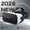 Upgrade black and white, variant on VRPro 2026 Virtual Reality Headset, 4K HD, Fits 4.5–7" Smartphones, Adjustable for Nearsighted Users