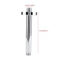 thumbnail image 2 of Stainless Steel Round Top Shower Arm Pipe Wall Mount for Bathroom Ceiling Shower Head (15 cm), 2 of 21