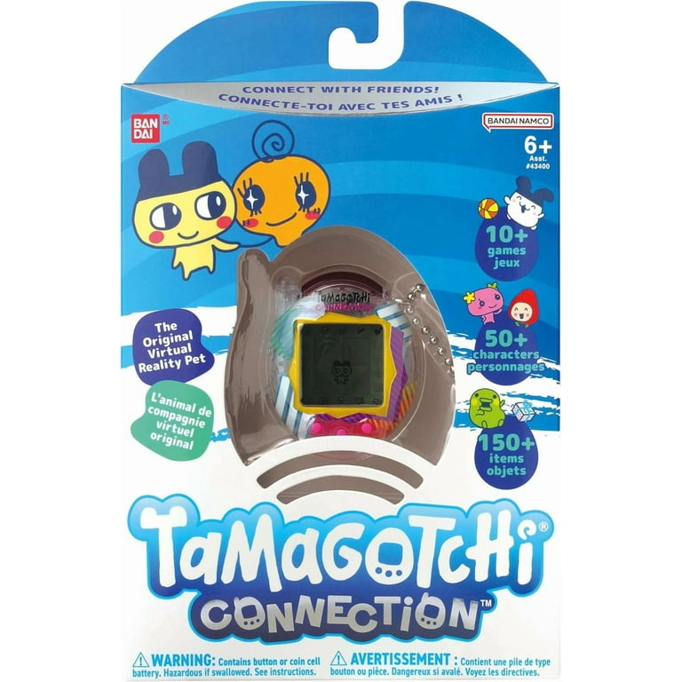 Bandai America Tamagotchi Connection Clear Retro Interactive