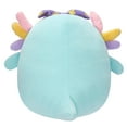 thumbnail image 3 of Squishmallows 16” Irina the Teal Axolotl with Rainbow Gills - Ultra Soft Easter Plush, 3 of 7
