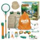 thumbnail image 2 of Kit de juguetes de aventura para niños, 12 piezas, exploración de la naturaleza al aire libre, red de captura de mariposas, Camping, regalo para niños, 2023, 2 of 4