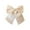 Beige, variant on Summercome Large Christmas Bows for Wreath, Beige Velvet Wreath Bow Xmas Holiday Tree Topper Bows Ornaments for Front Door New Year Christmas Party Decoration Supplies