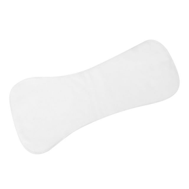 MesaSe Adult Nappy Soft 4-Layer Adults Cloth Reusable Washable Absorbent Inserts Pad For Incontinence ElderlyWhite