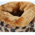 thumbnail image 4 of Bamboo's Women's All Over Faux Fur Ankle Booties, Leopard,  8 M US, 4 of 7
