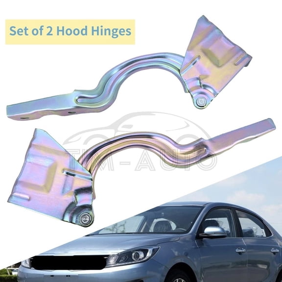 For Kia Forte 2019-2023 Hood Hinges Pair Left Right 66920M7000 66910M7000