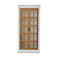 thumbnail image 5 of Living Room Cabinets 71.2'' Tall Display Cabinet with Glass Doors, Rustic Style China Cabinet, Curio Cabinet for Collectibles Figures Trophies, for Hallways Living Room, Kitchen, Home, Studio or Work, 5 of 8