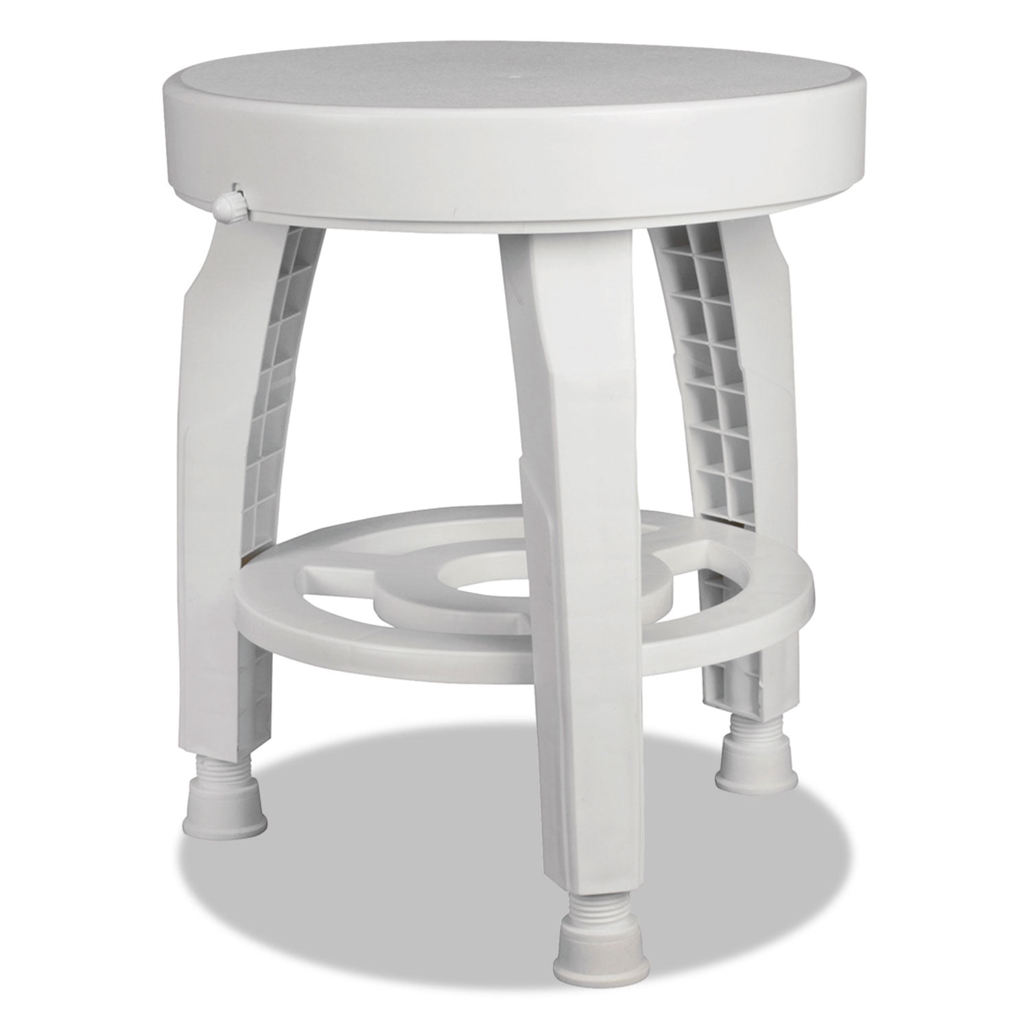 Rotating Bath Stool With Bactix Antimicrobial 360 Swivel Shower