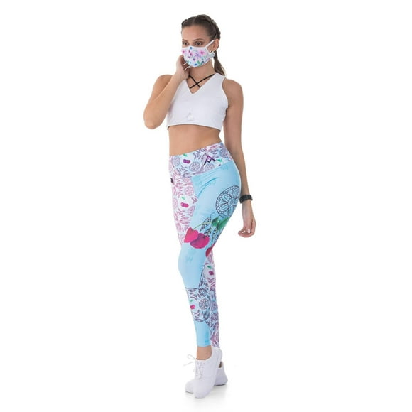 Leggins Deportivos 49969 Asana Sport ® | Cherry multicolor G ASANA Cherry