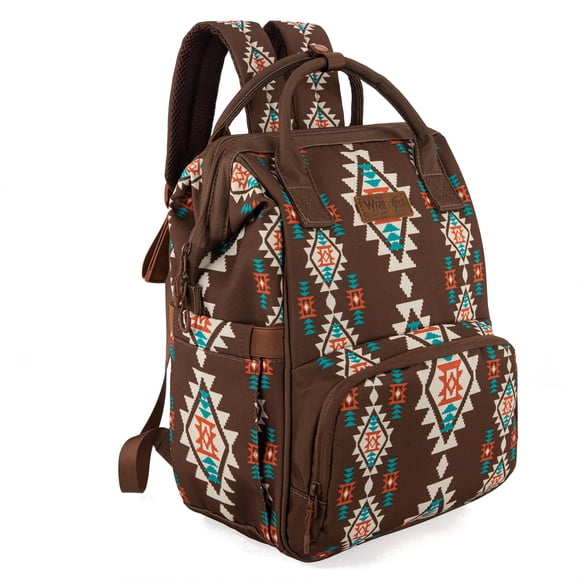 Mochila Montana West Wrangler Callie Bolsa para Pañales 36x27x18 cm
