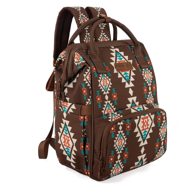 Mochila Montana West Wrangler Callie Bolsa para Pañales 36x27x18 cm
